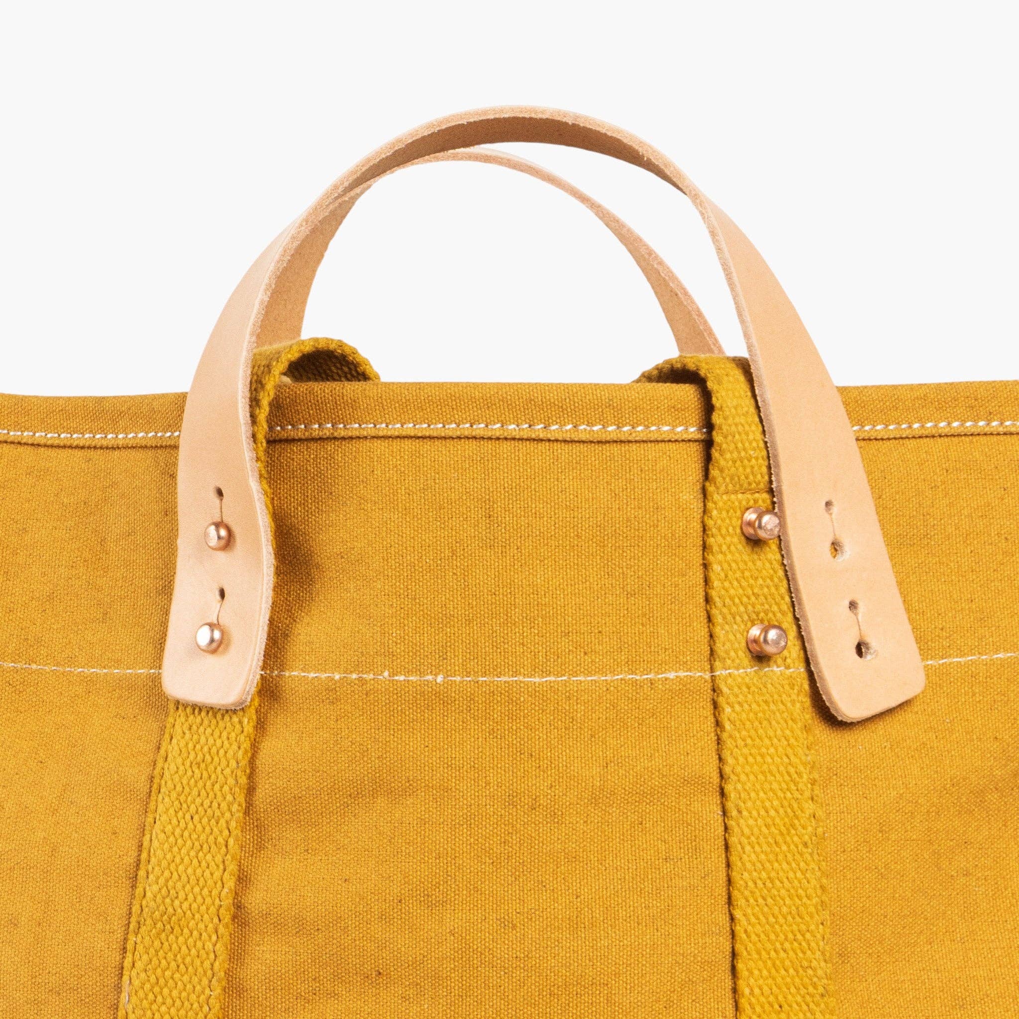 IMMODEST COTTON - Small East West Tote | Mustard Seed