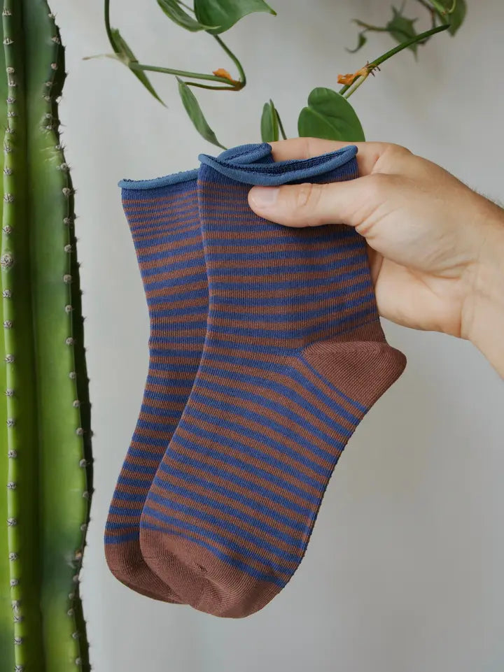Stripe Roll Sock