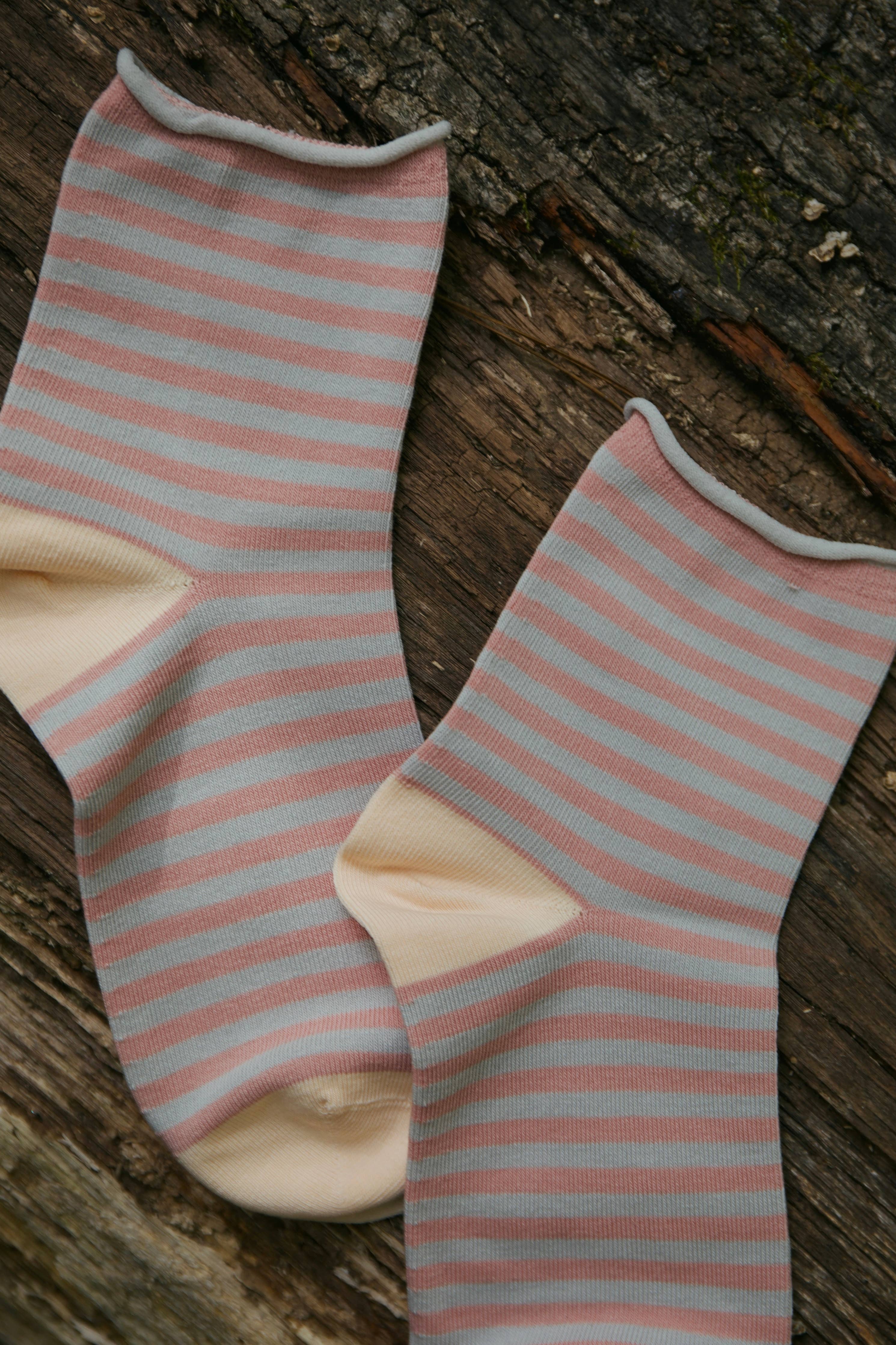 Stripe Roll Sock