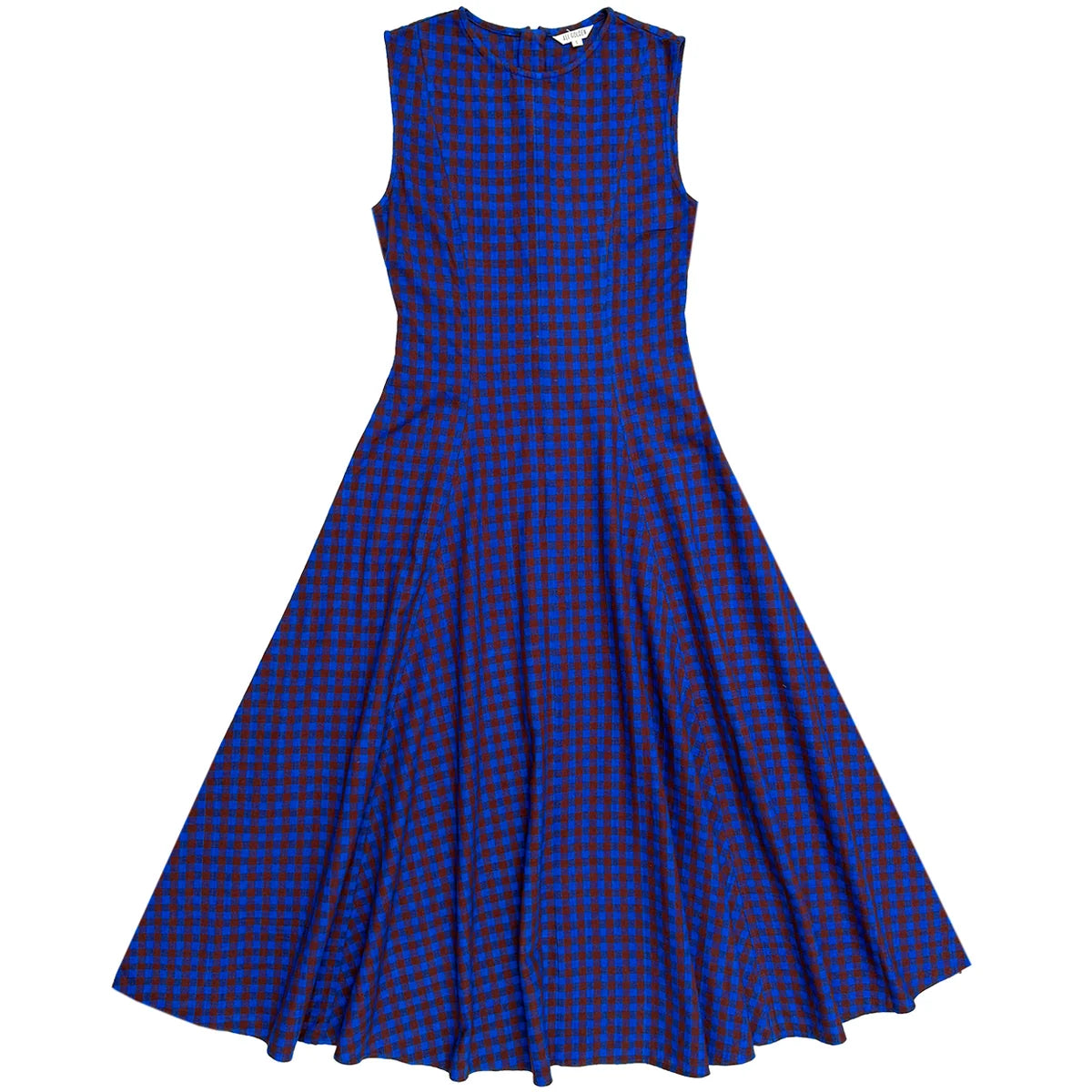 Paneled Midi Dress