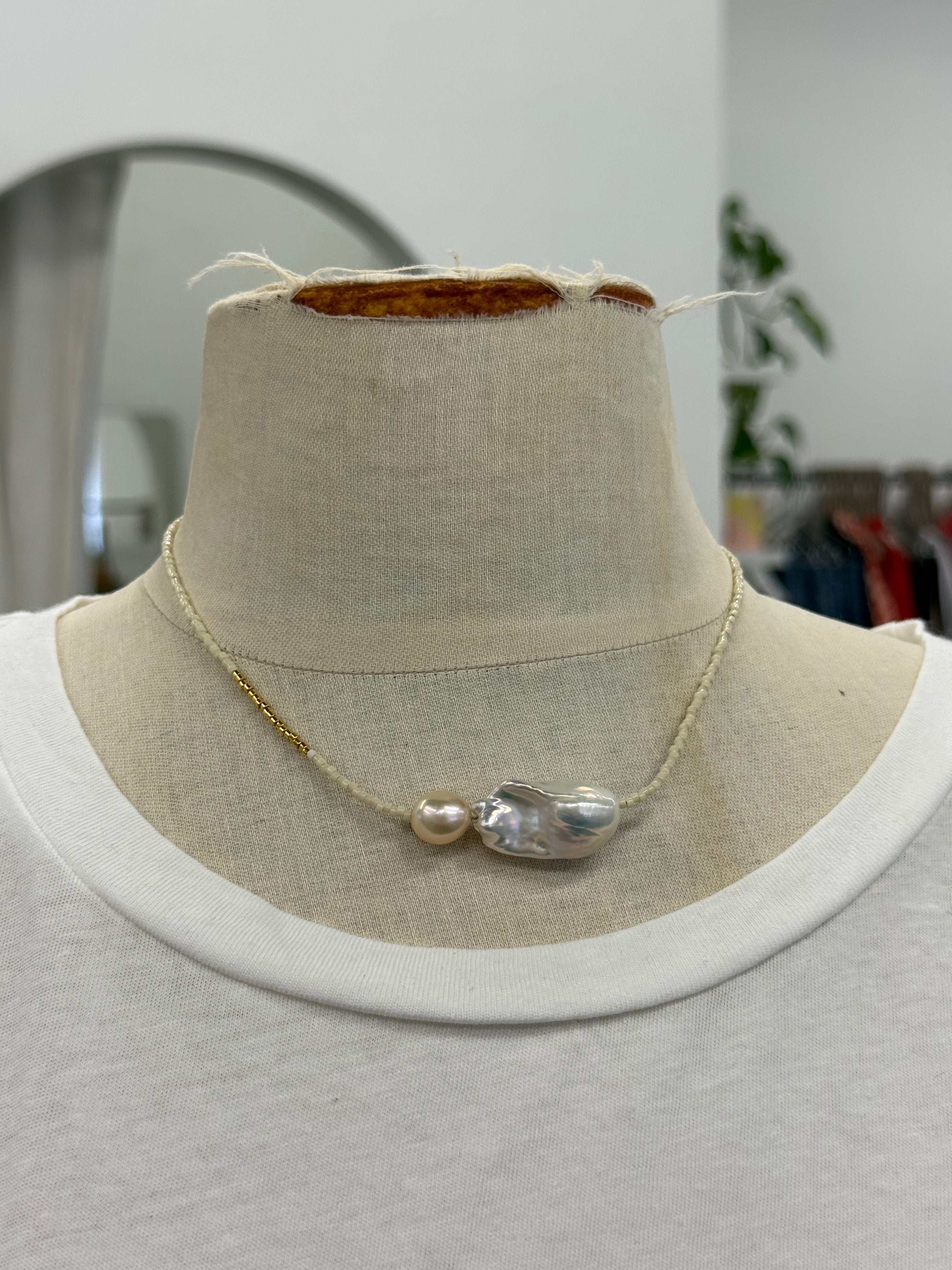 MQM Pearl Necklace