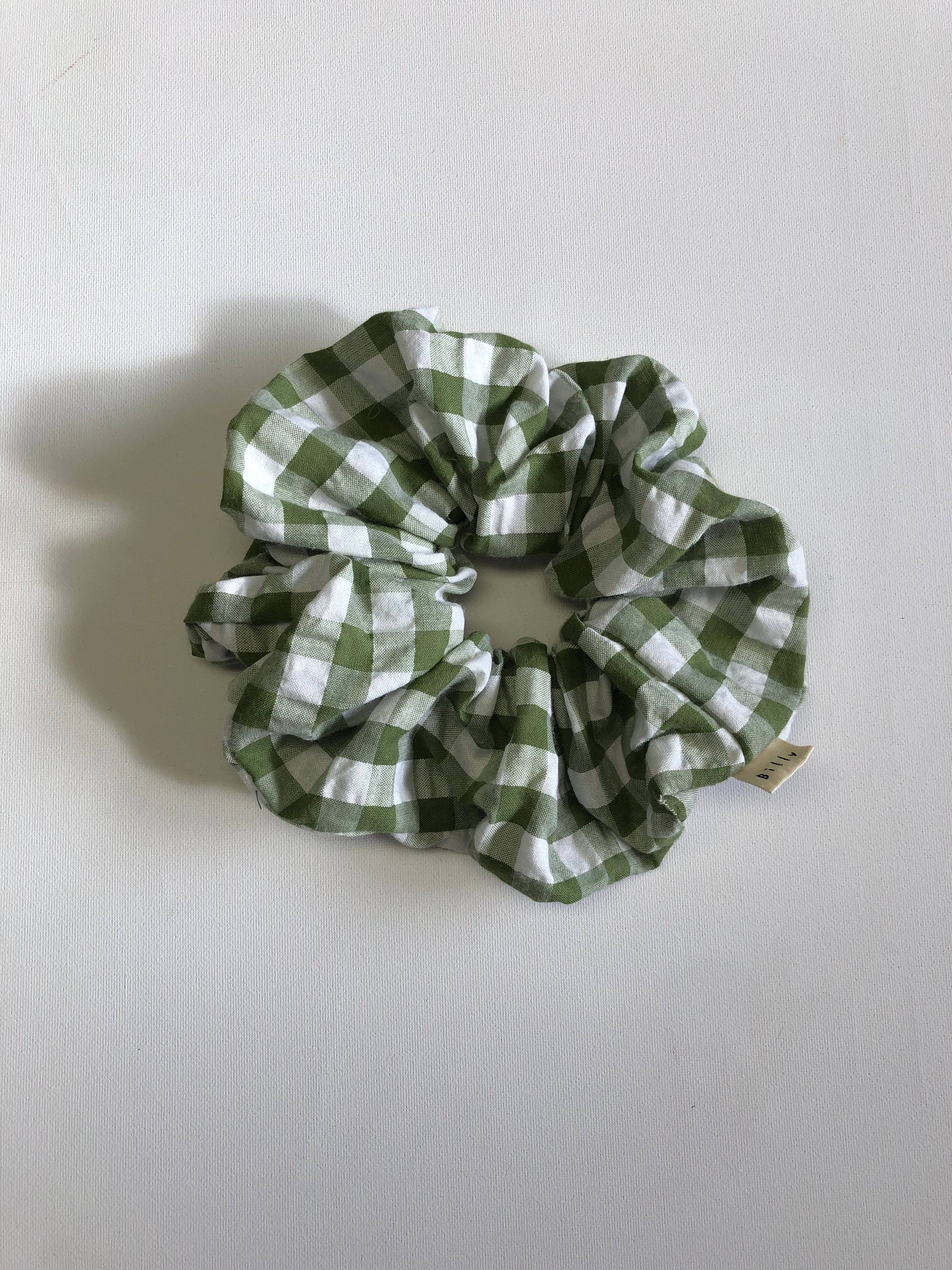 Gingham Scrunchies