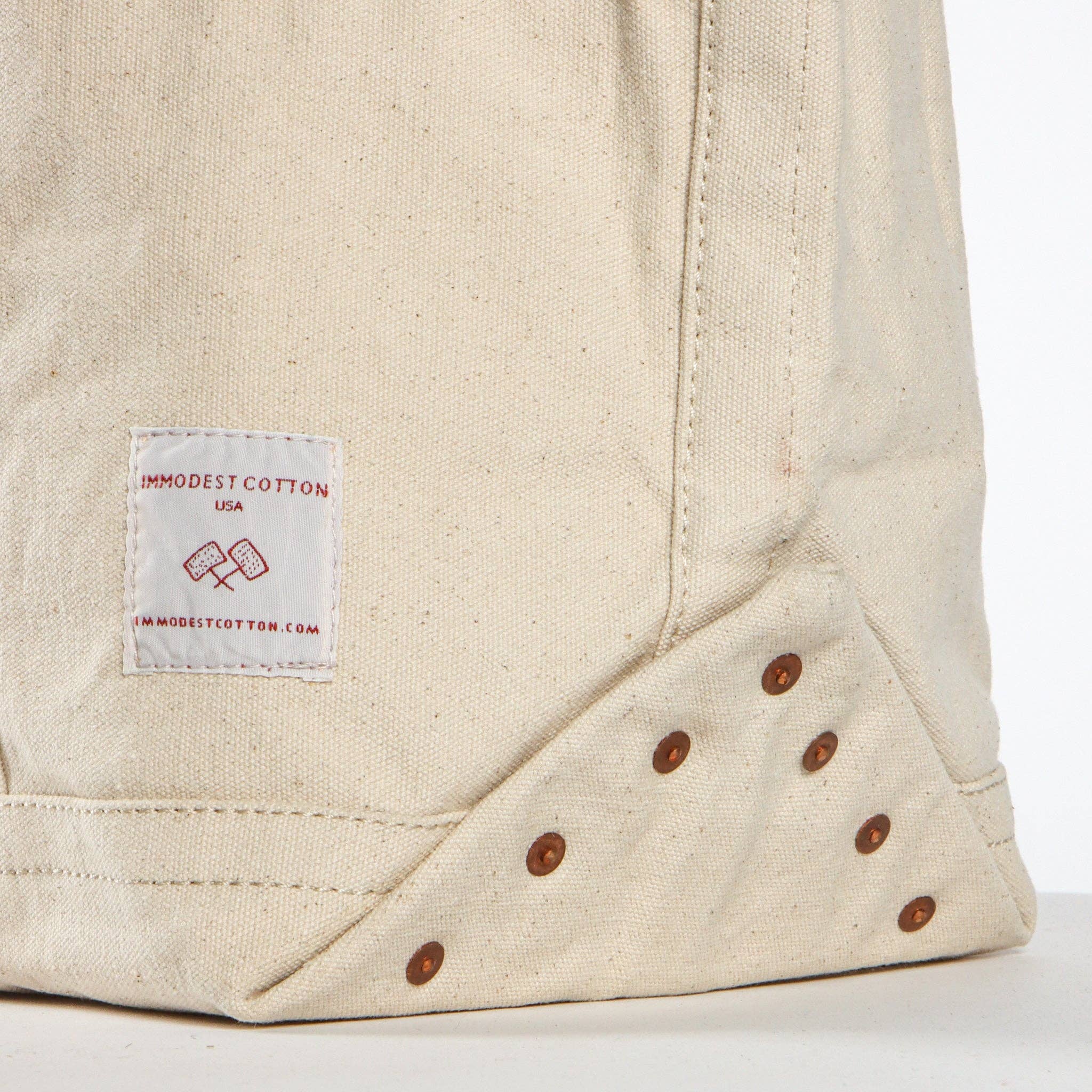 IMMODEST COTTON - Electrician Tote | Natural