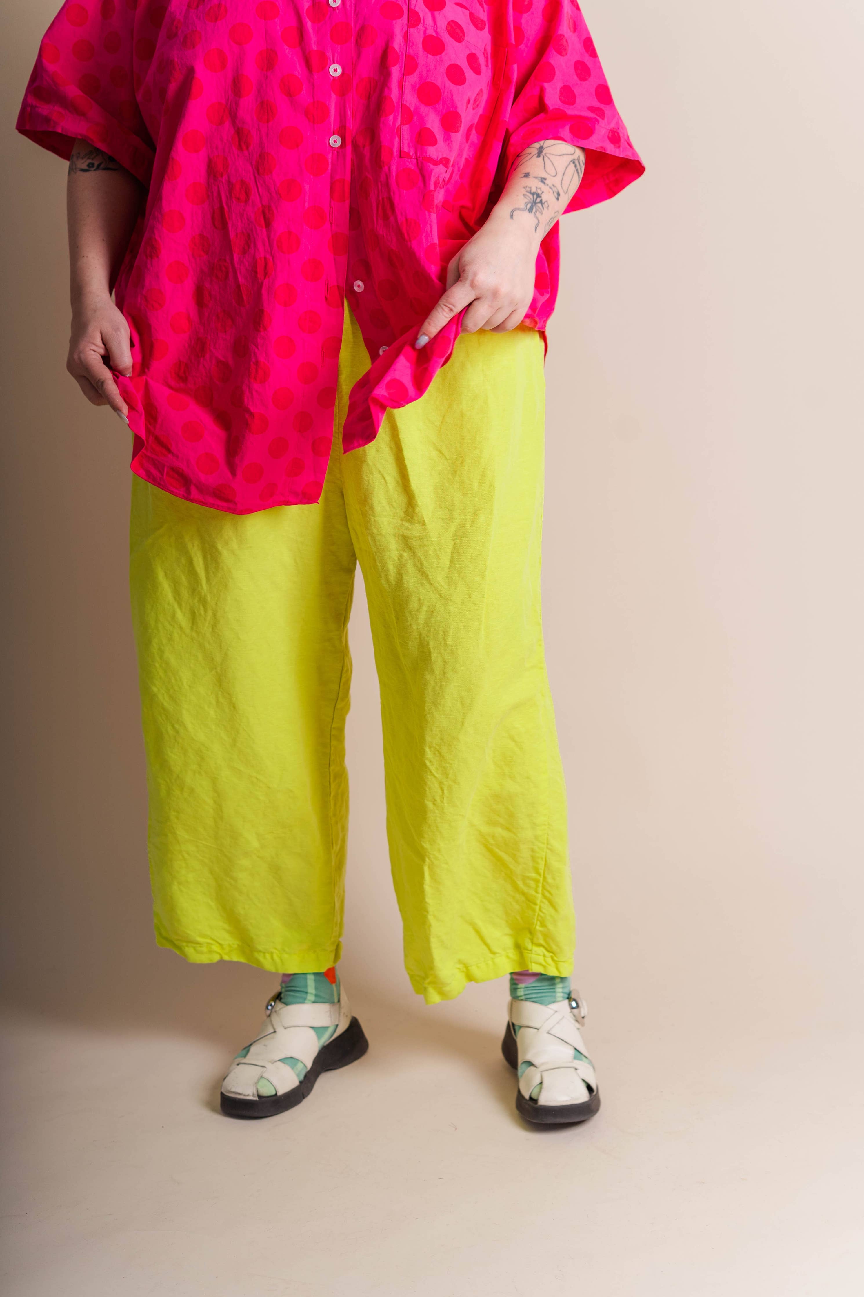 Everywear Pant | Bright Yellow