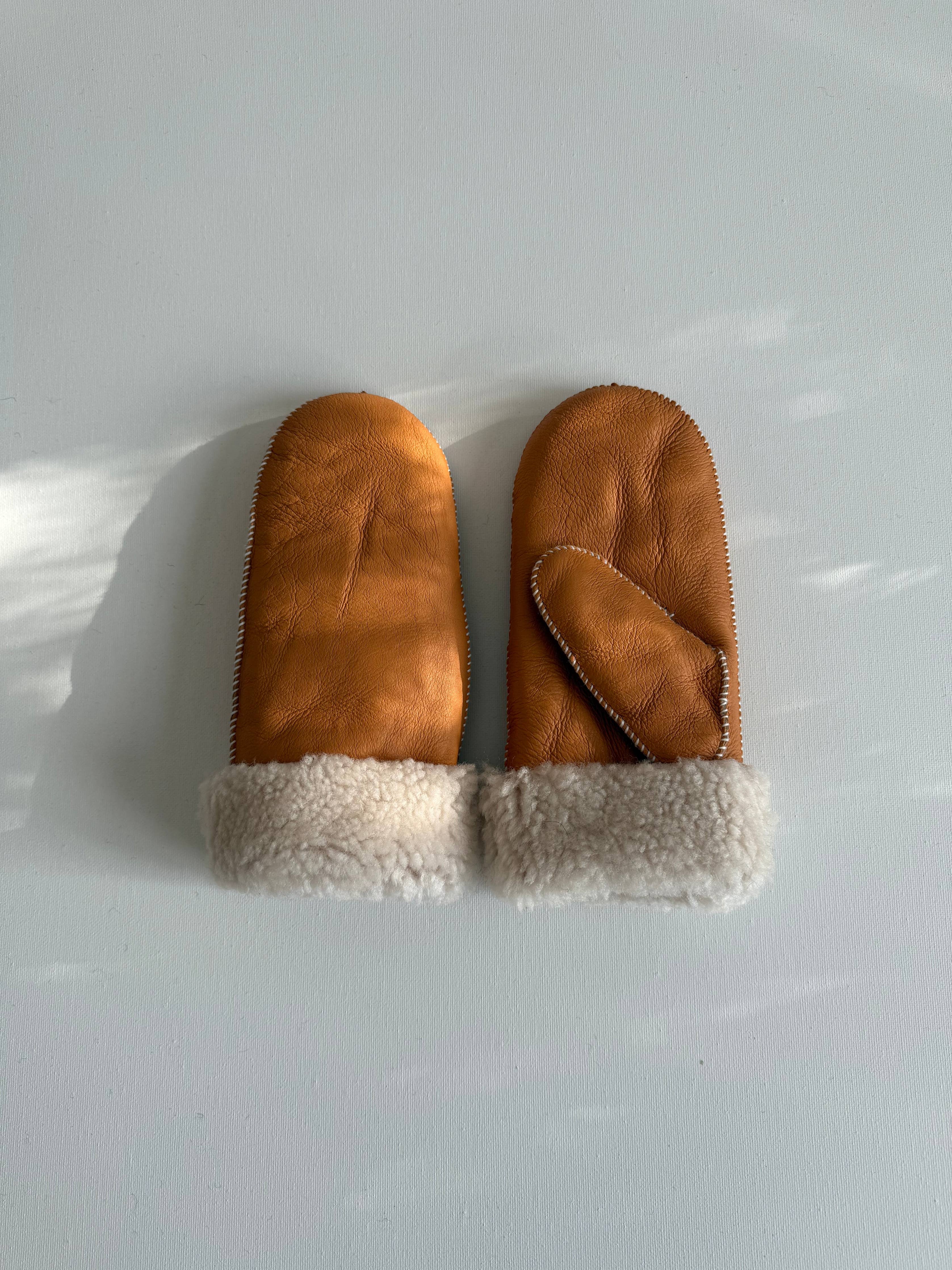 Shearling Mittens