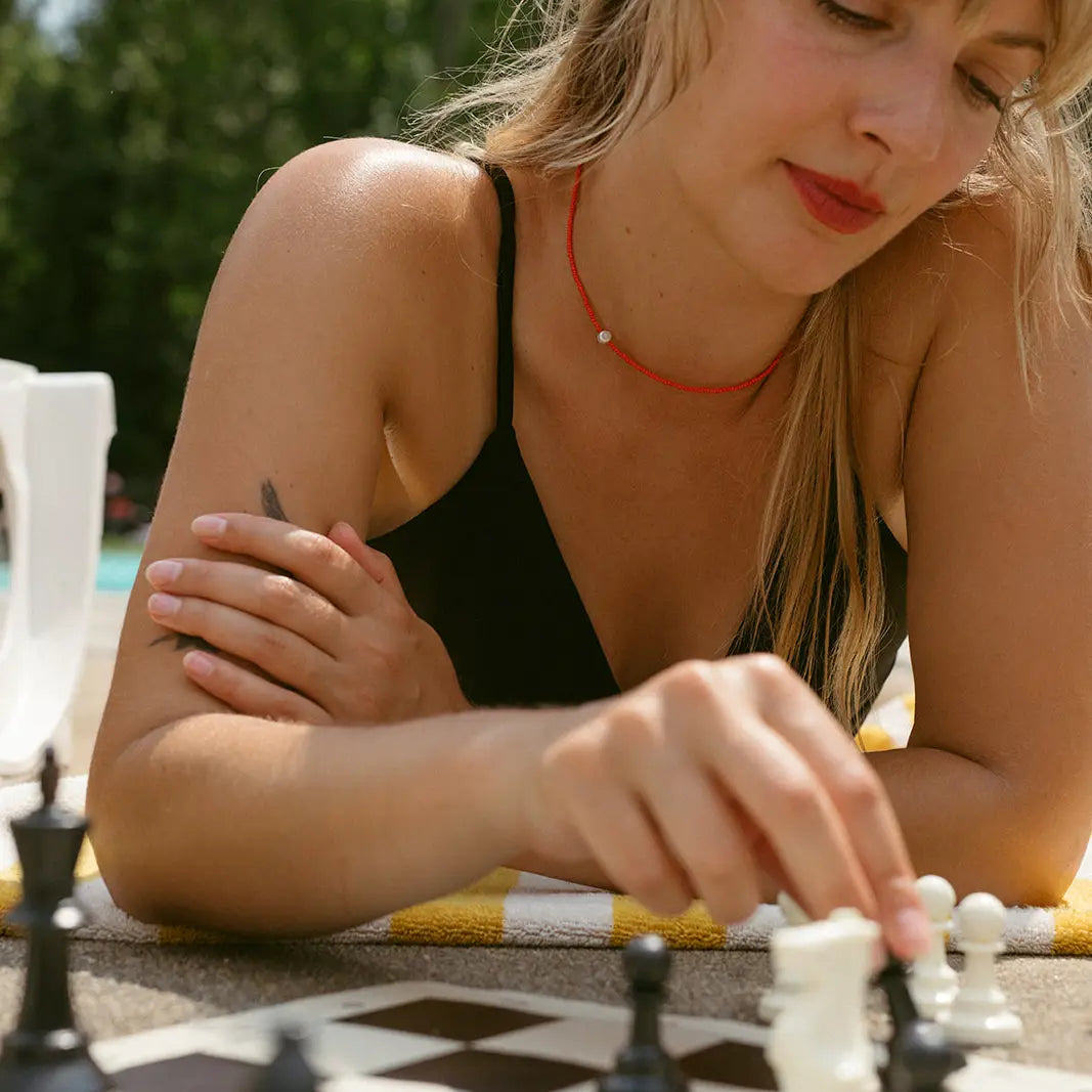 Khadi Necklace: Sterling Silver