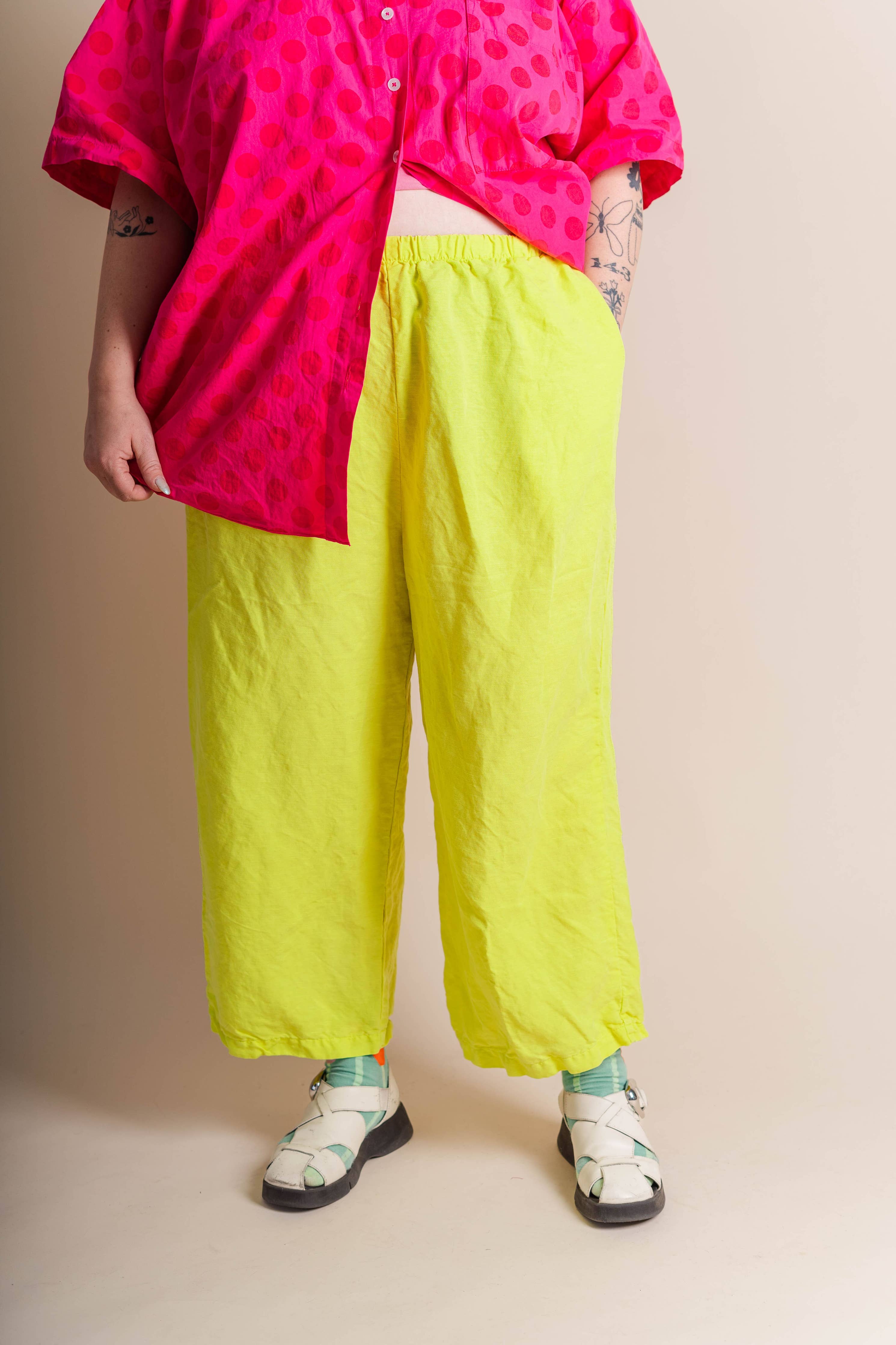 Everywear Pant | Bright Yellow