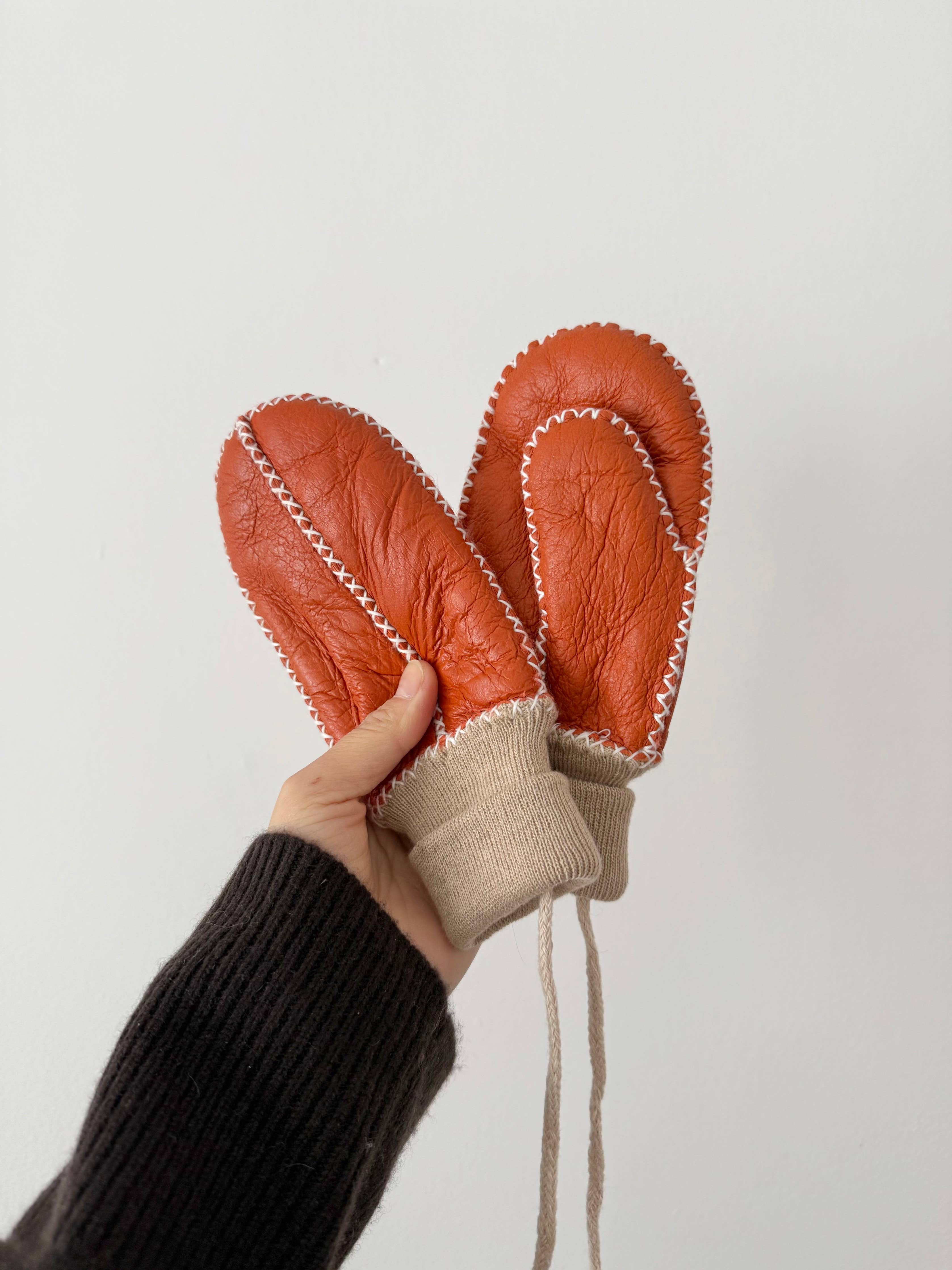 Kids Shearling MIttens