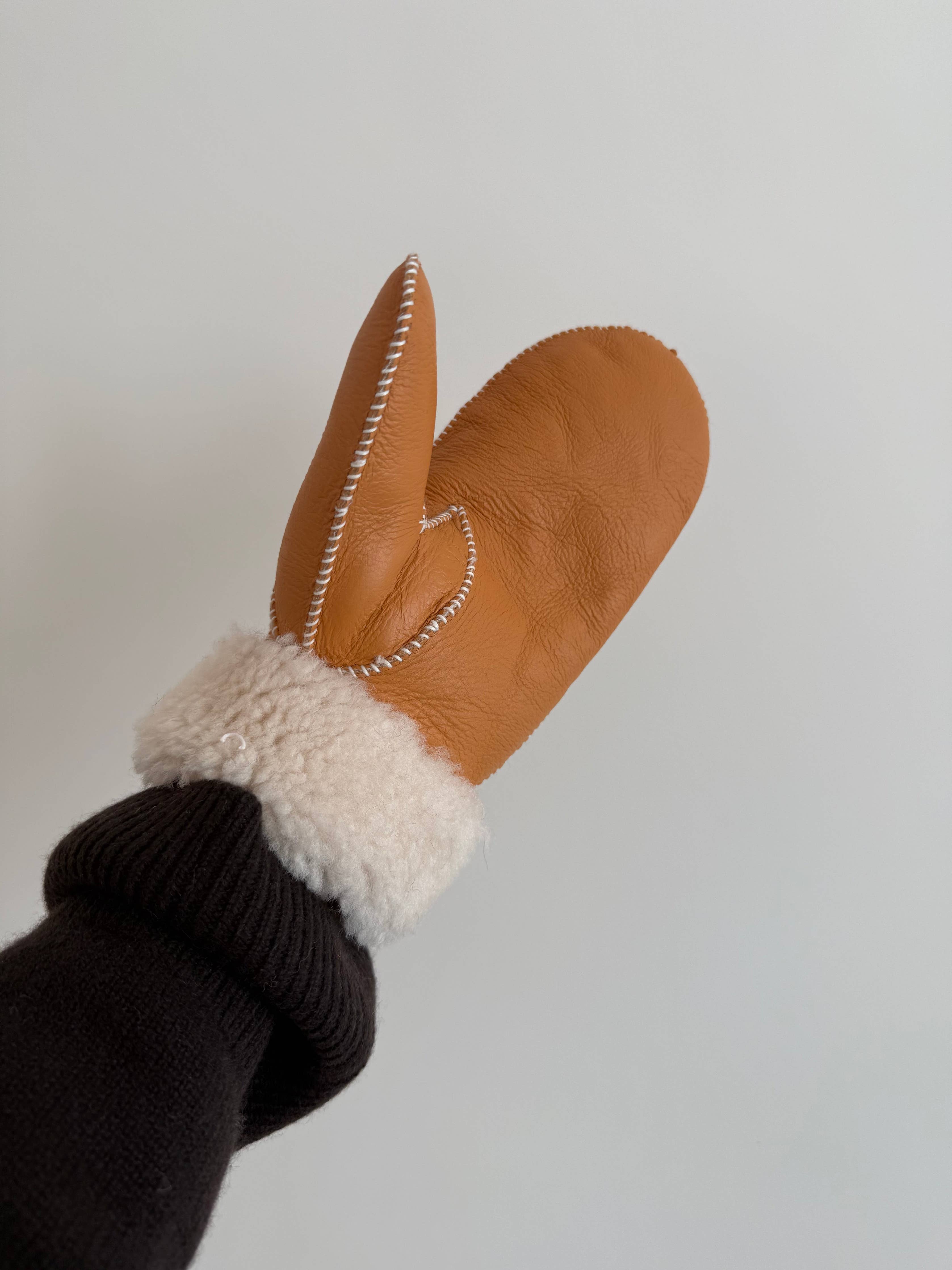 Shearling Mittens