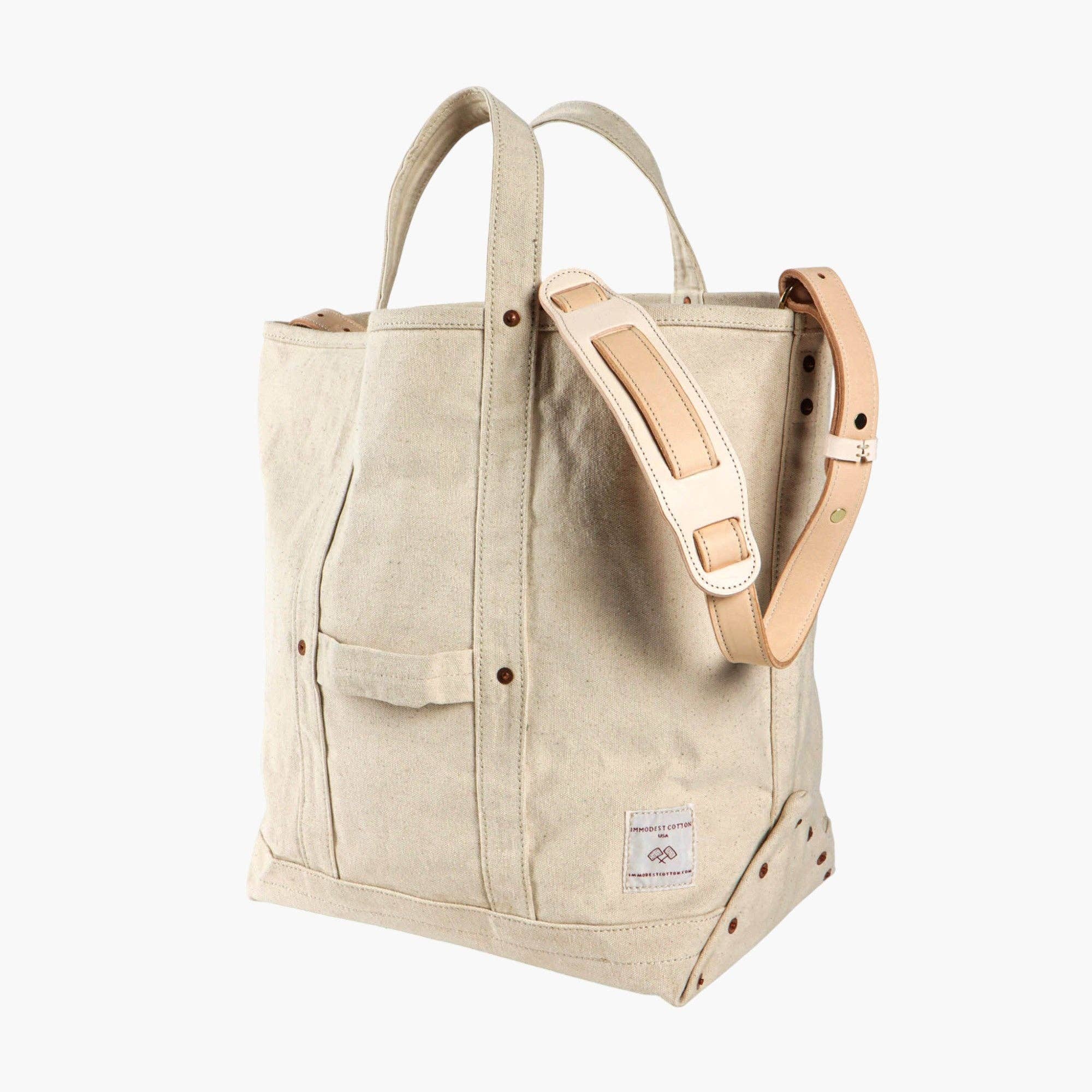 IMMODEST COTTON - Electrician Tote | Natural