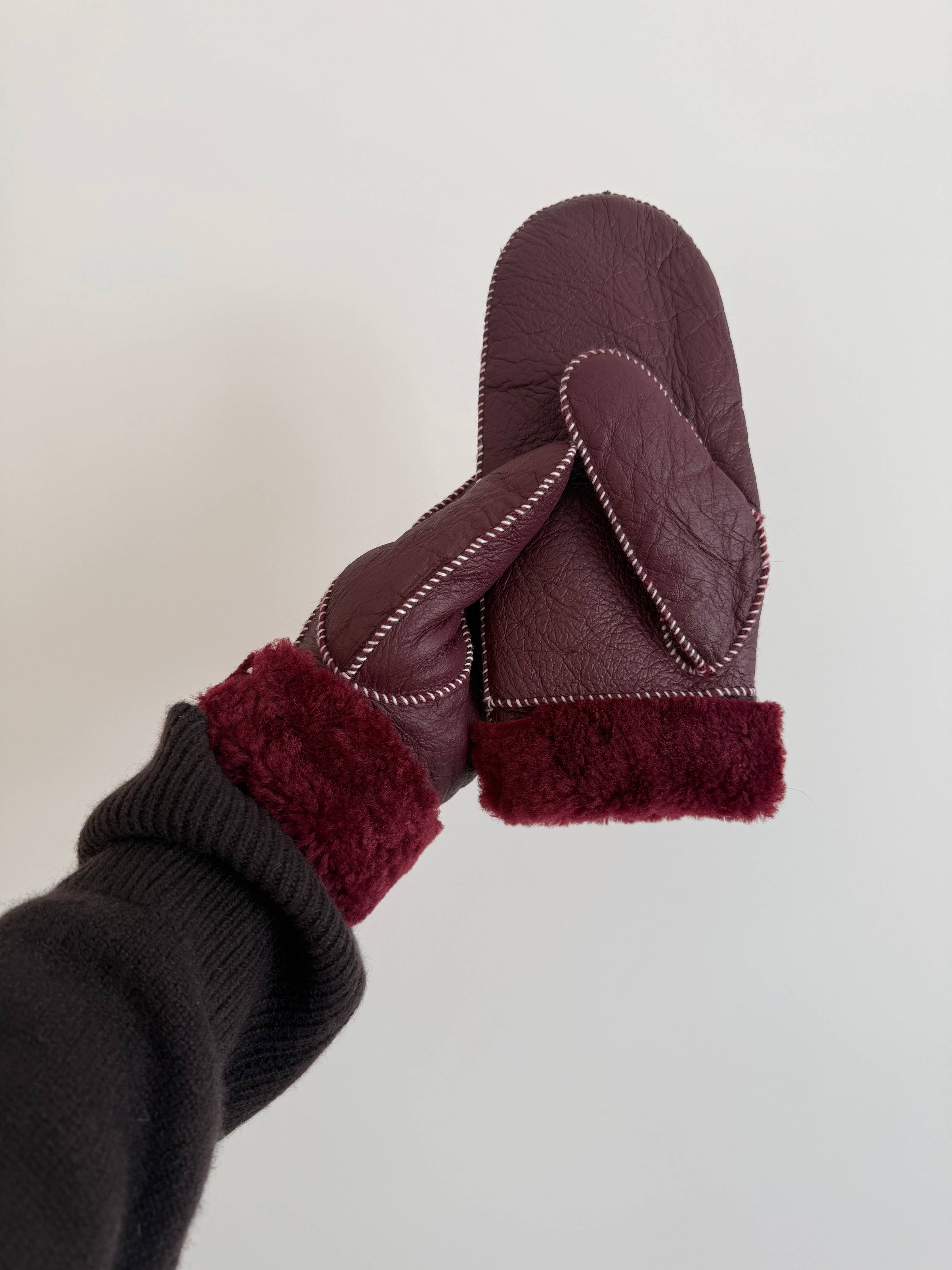 Shearling Mittens