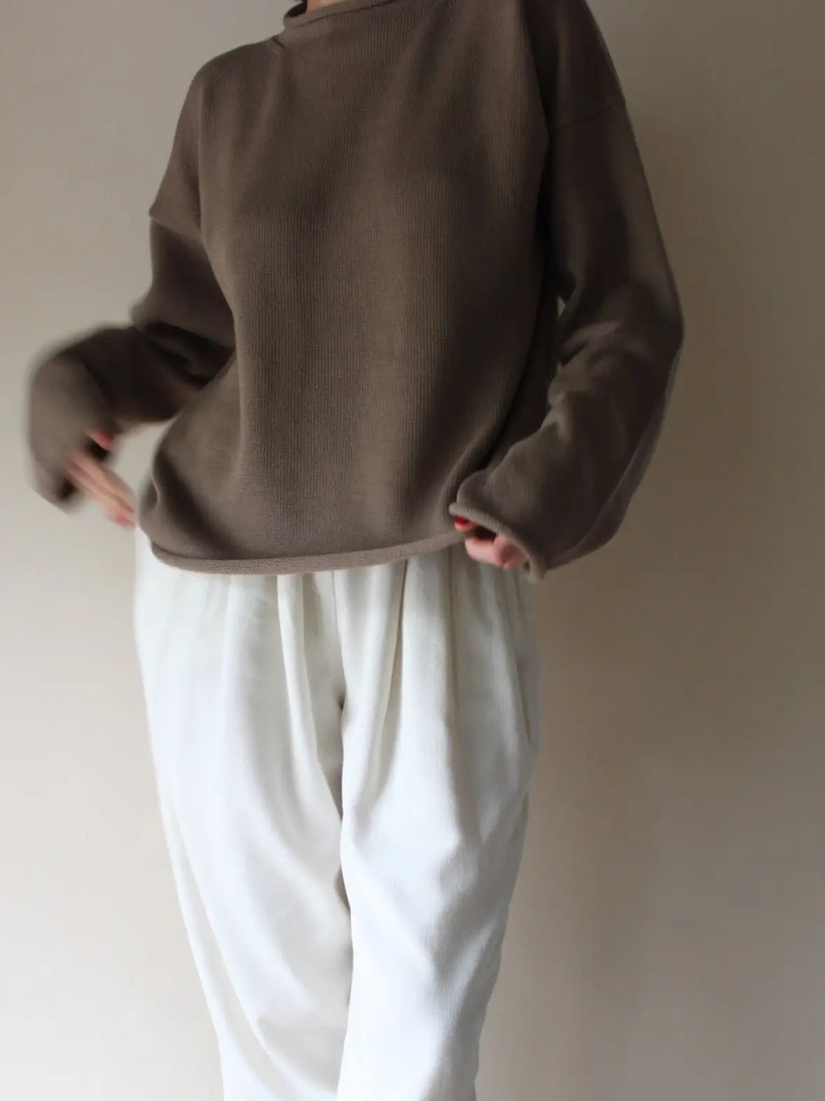 Luca Pima Cotton Pullover