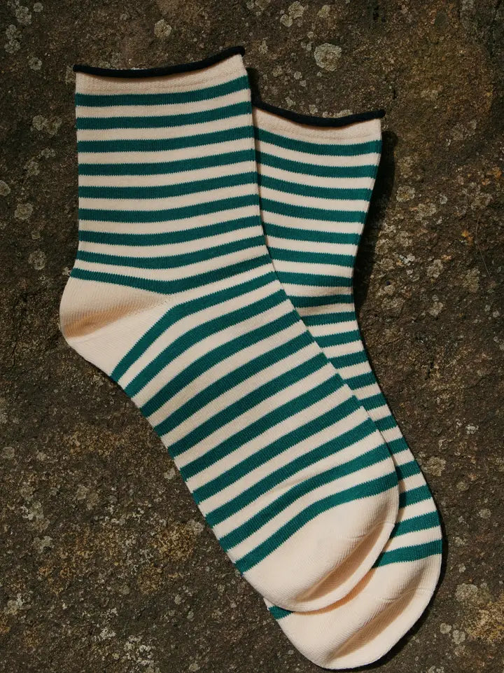 Stripe Roll Sock