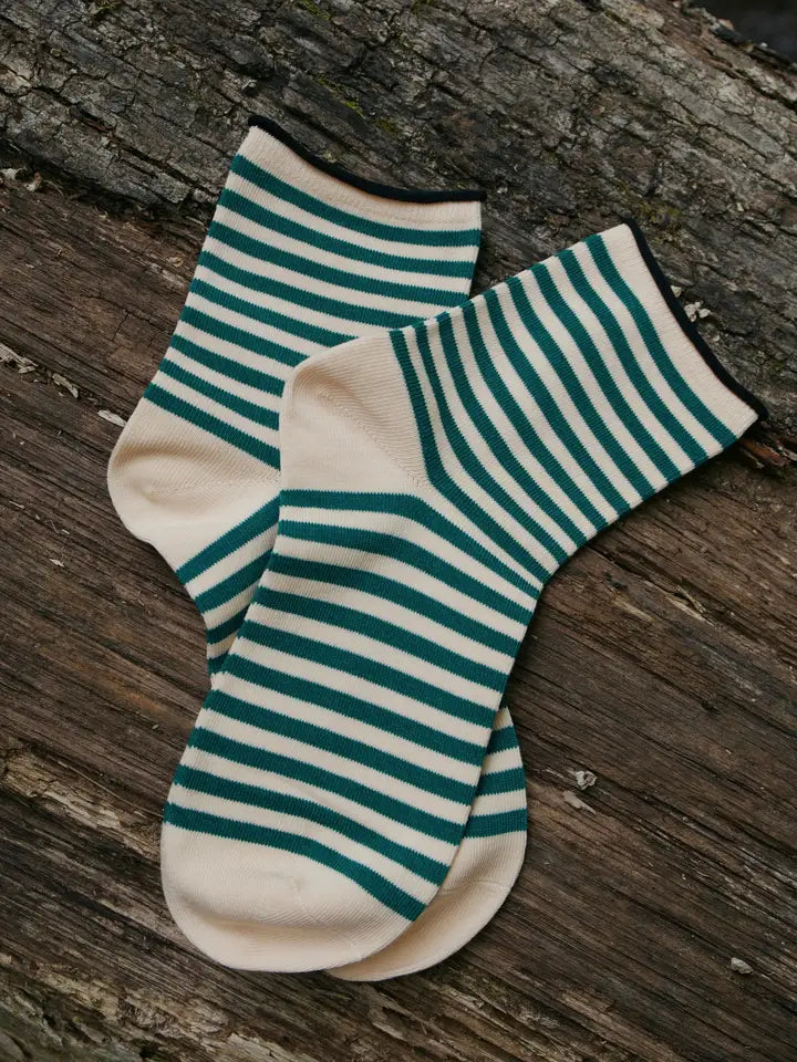 Stripe Roll Sock