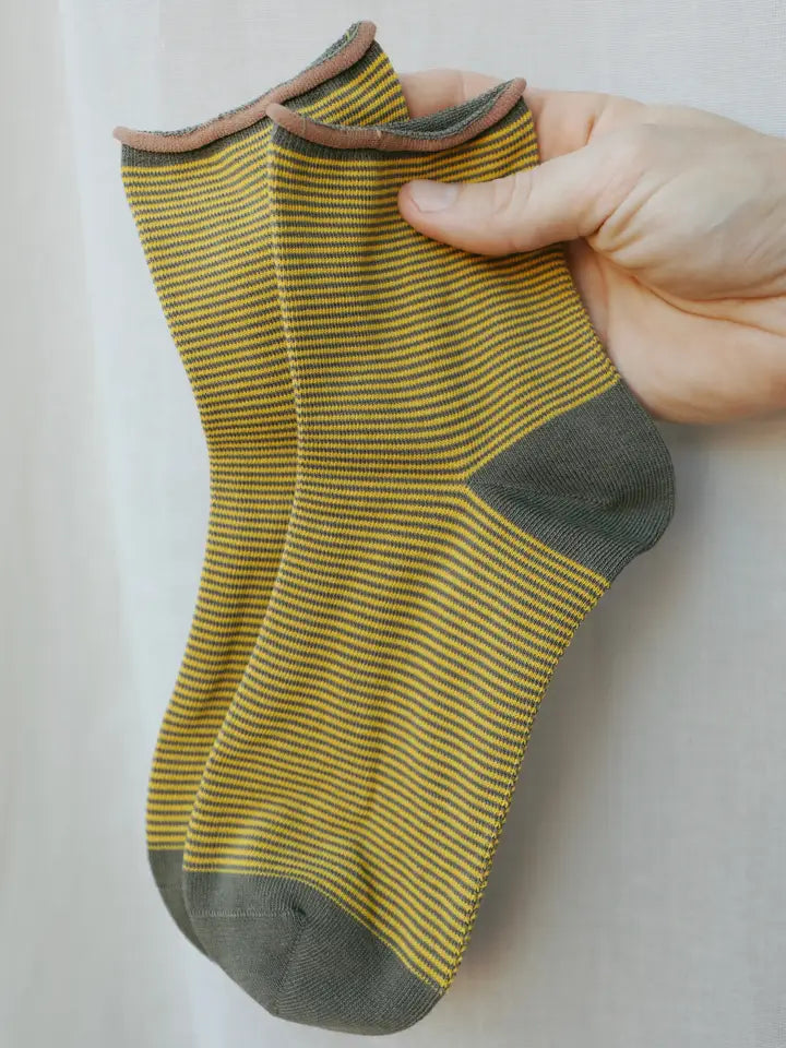 Stripe Roll Sock