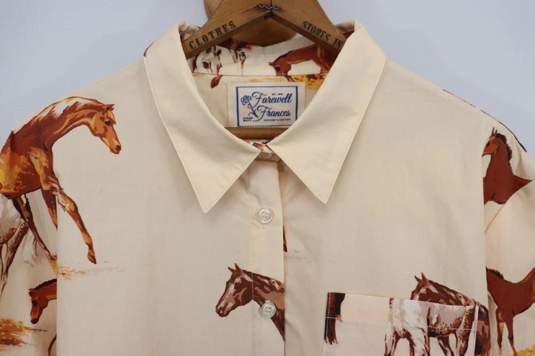 Horse George Long Sleeve Shirt