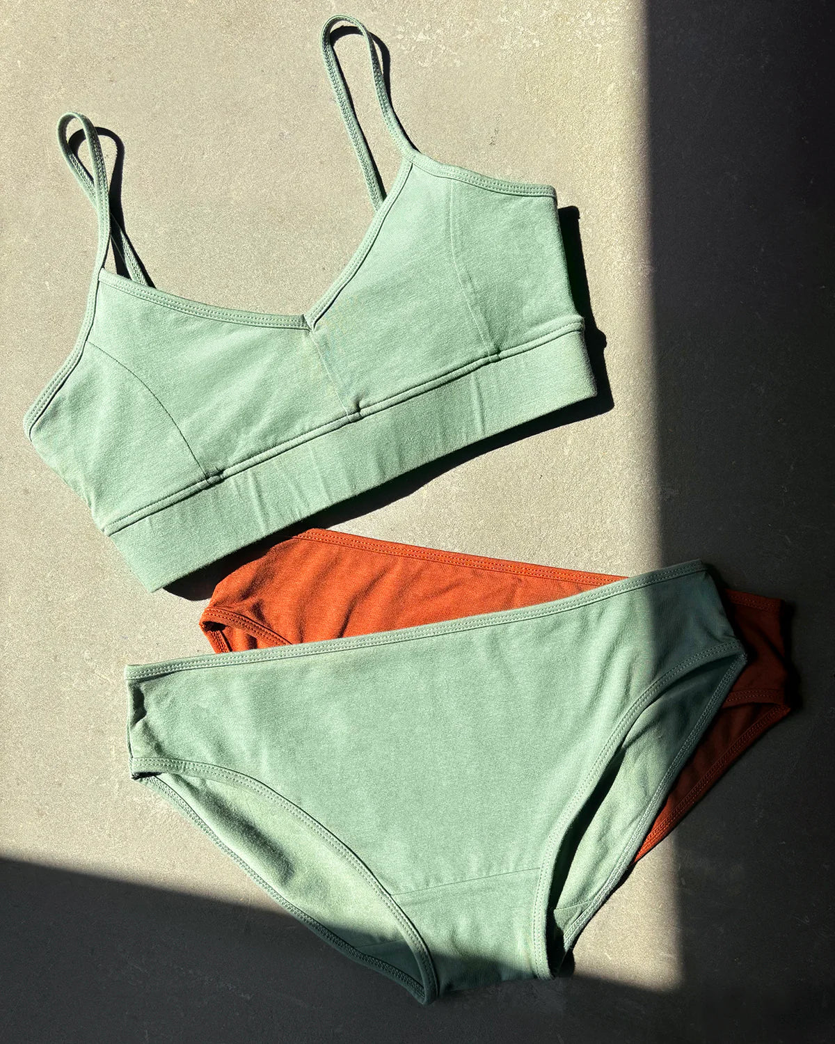 Zaria Knickers | Pistachio