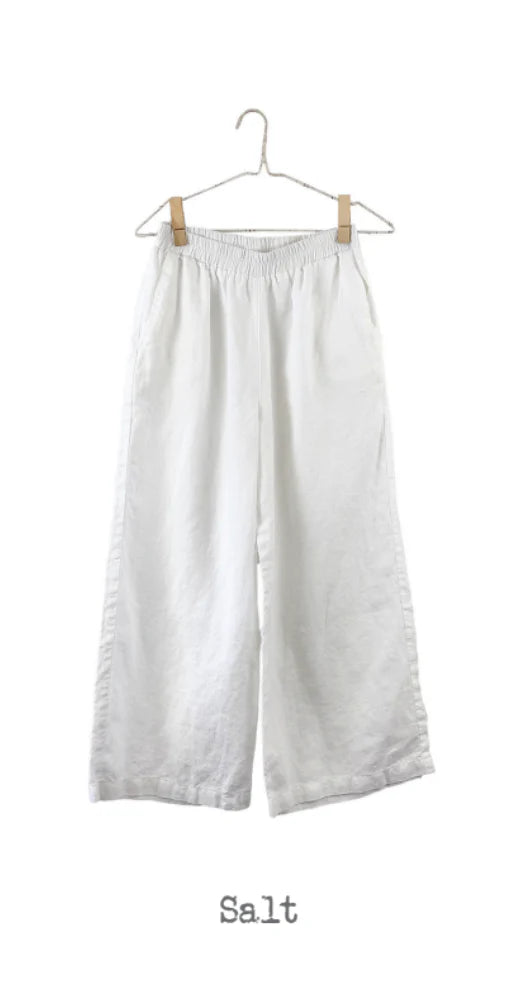 Wide Leg Linen Pant