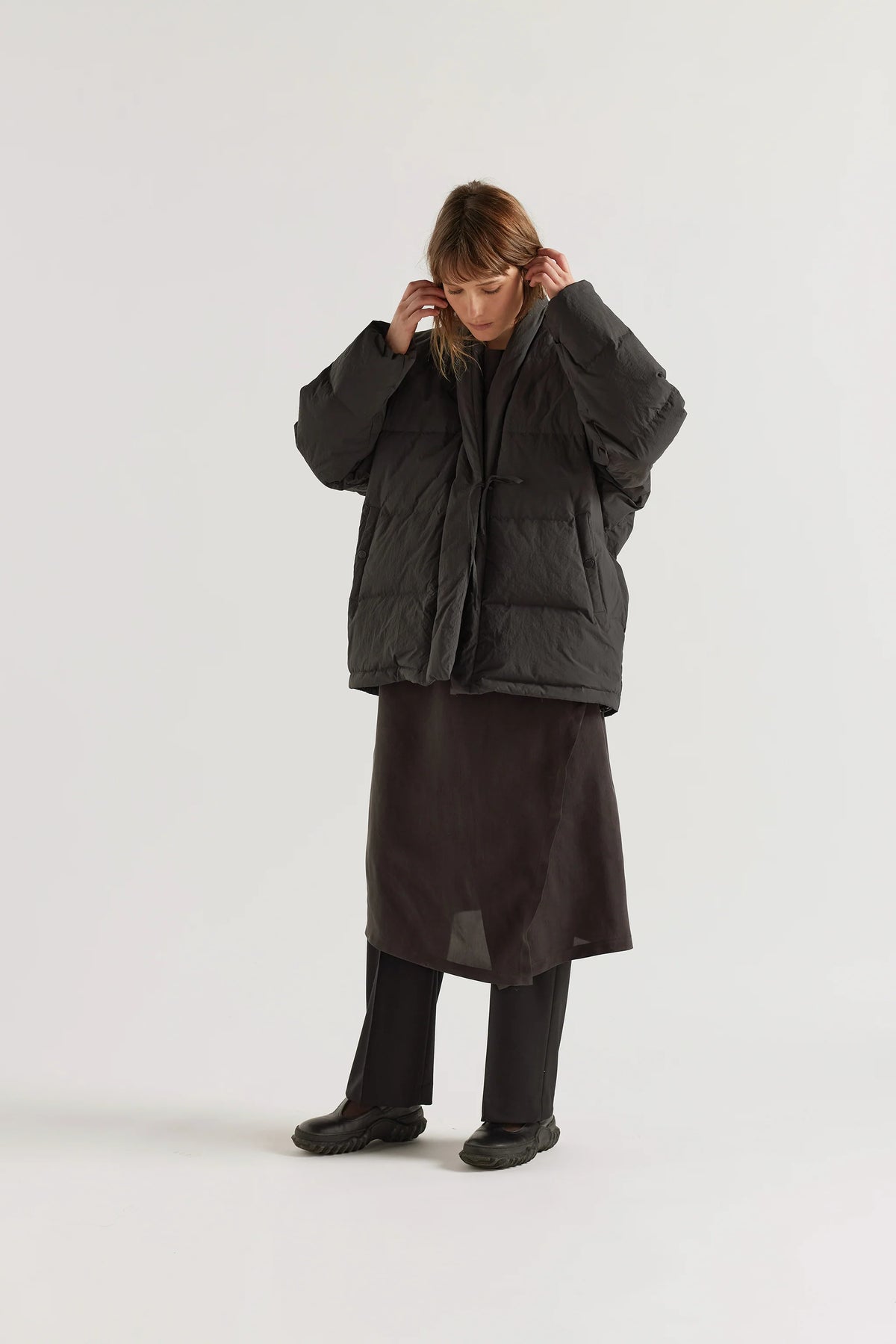 Nimbus Kimono Jacket | Vintage Black
