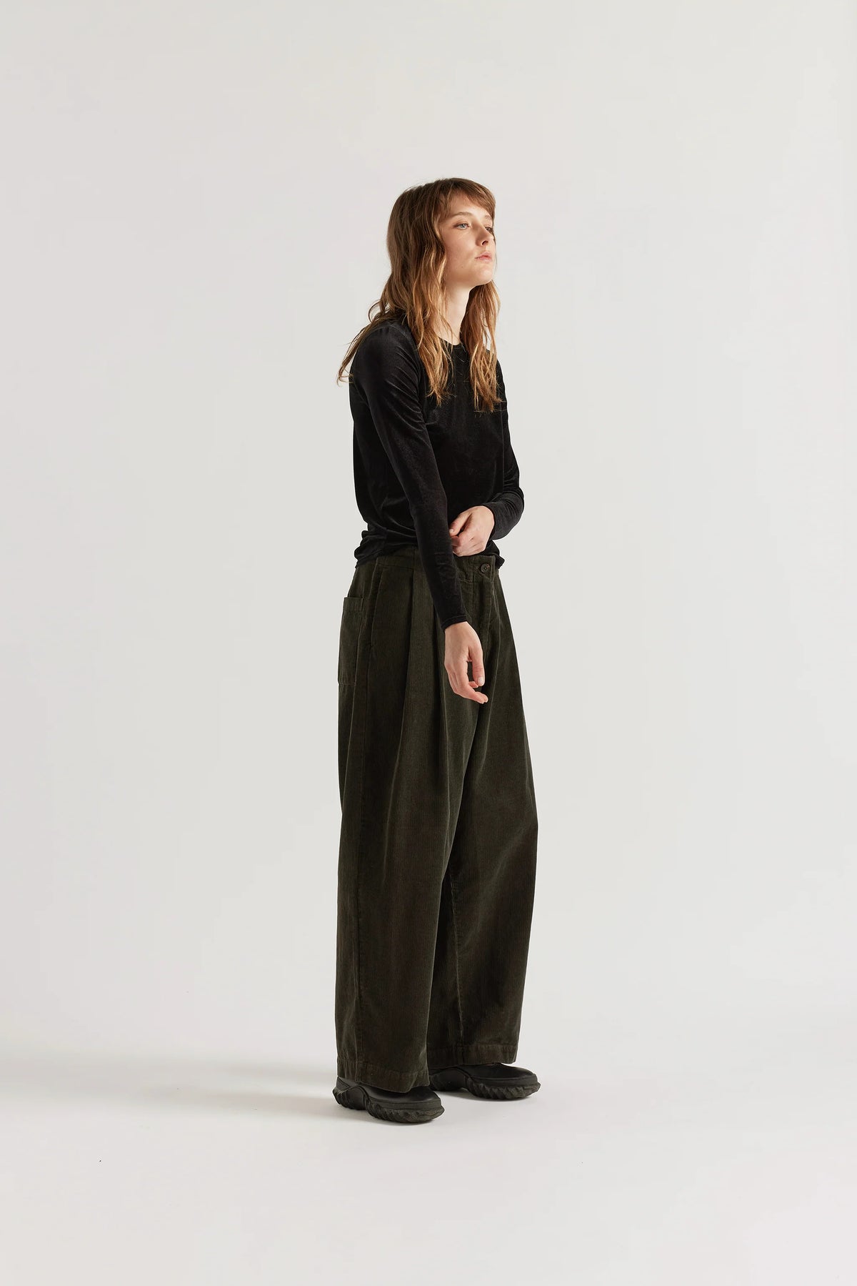 Willow Cord Pant | Brown