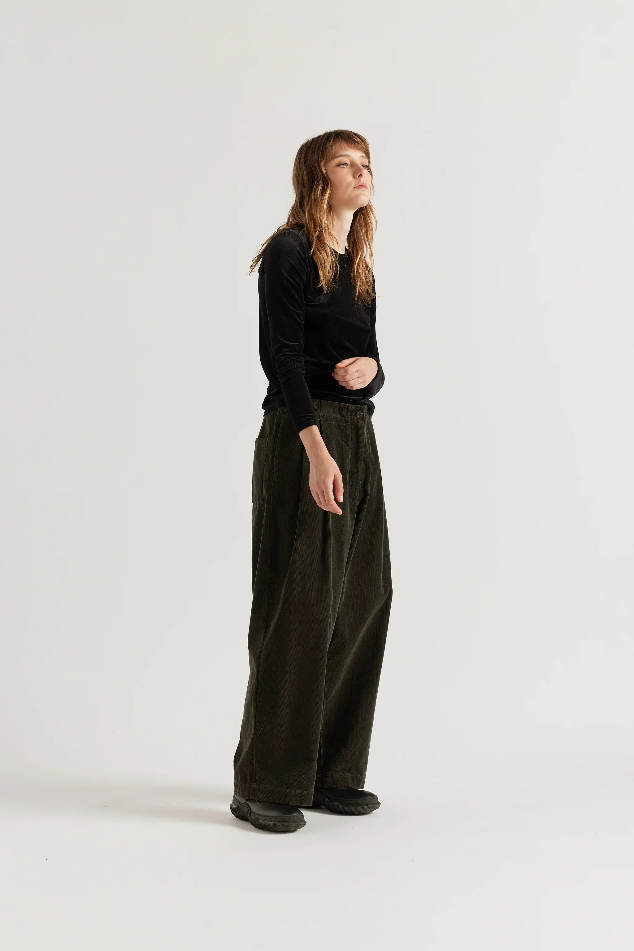 Willow Cord Pant | Brown