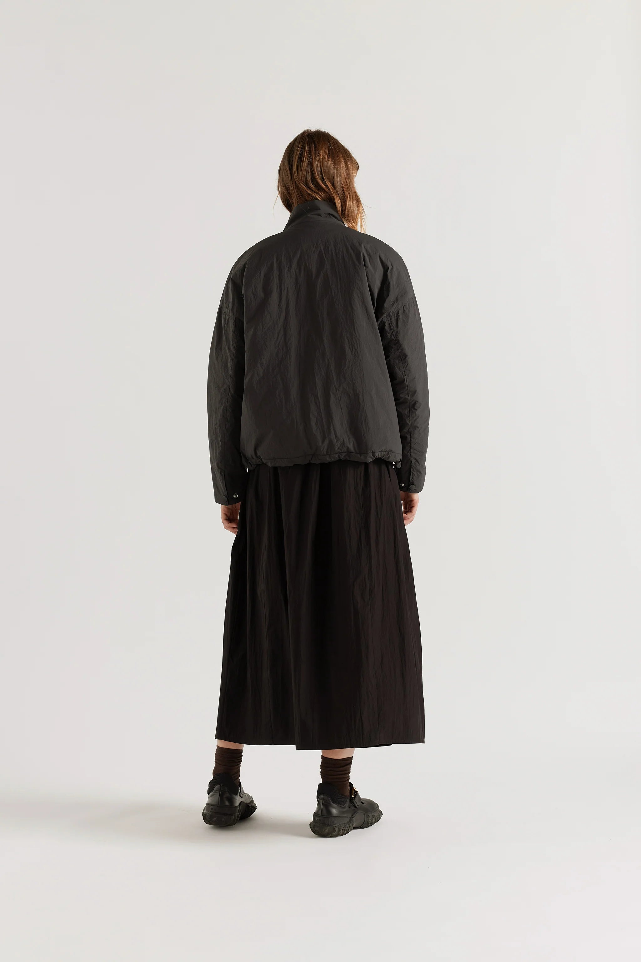 Surge Quilted Jacket | Vintage Black