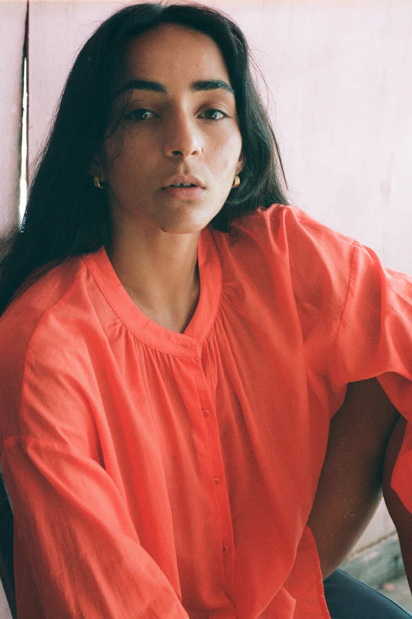 Ember Cotton Voile Shirt | Spritz