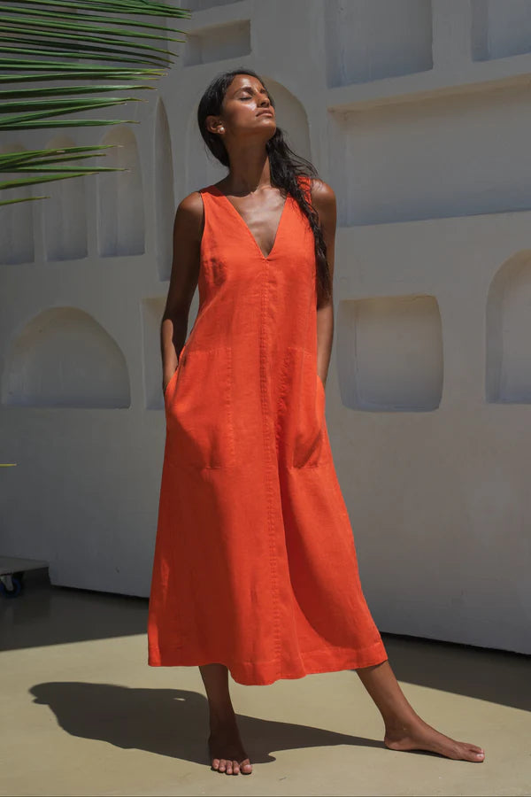 Iris Linen Dress | Spritz