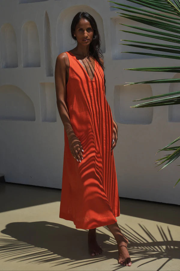 Iris Linen Dress | Spritz