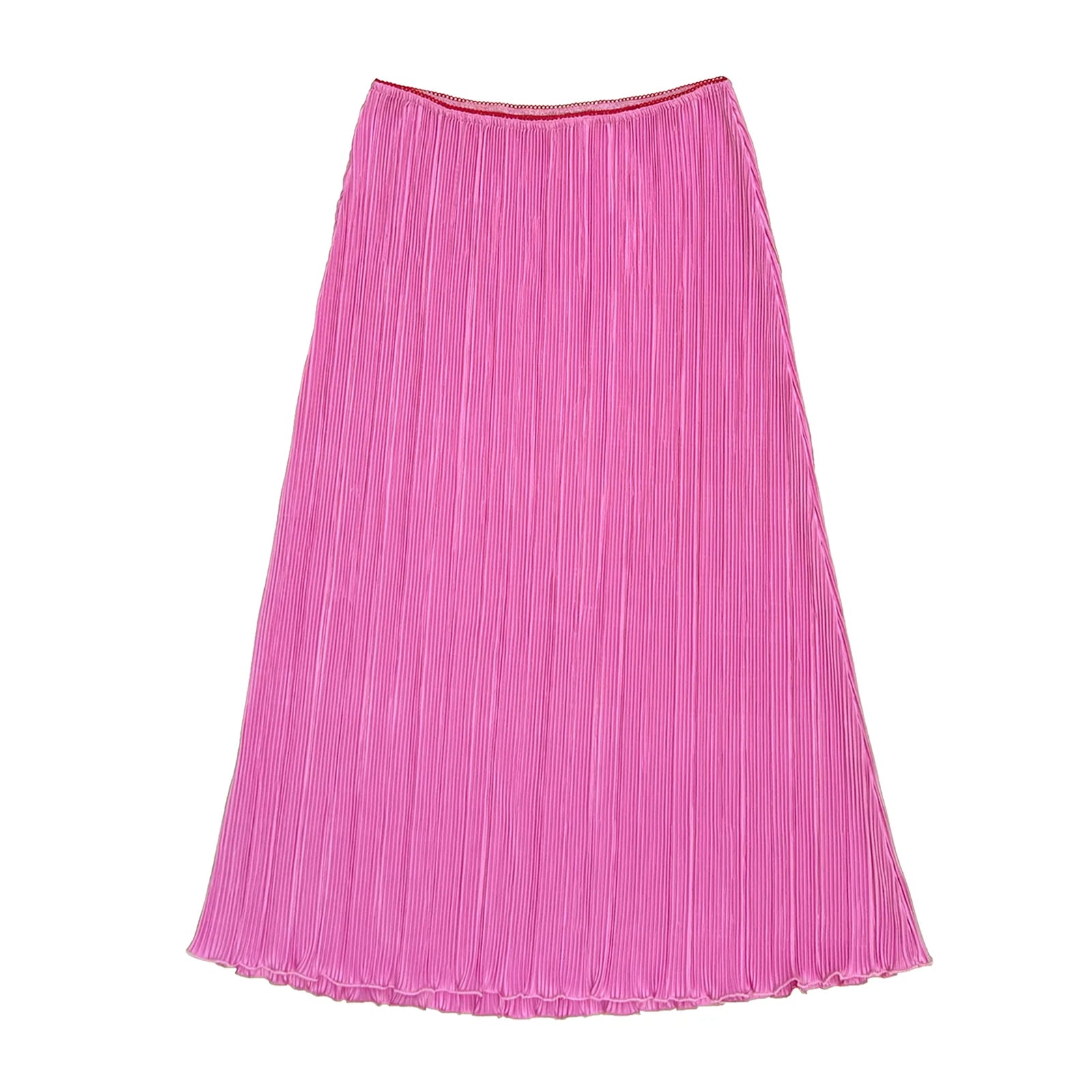 Pleated Midi Skirt
