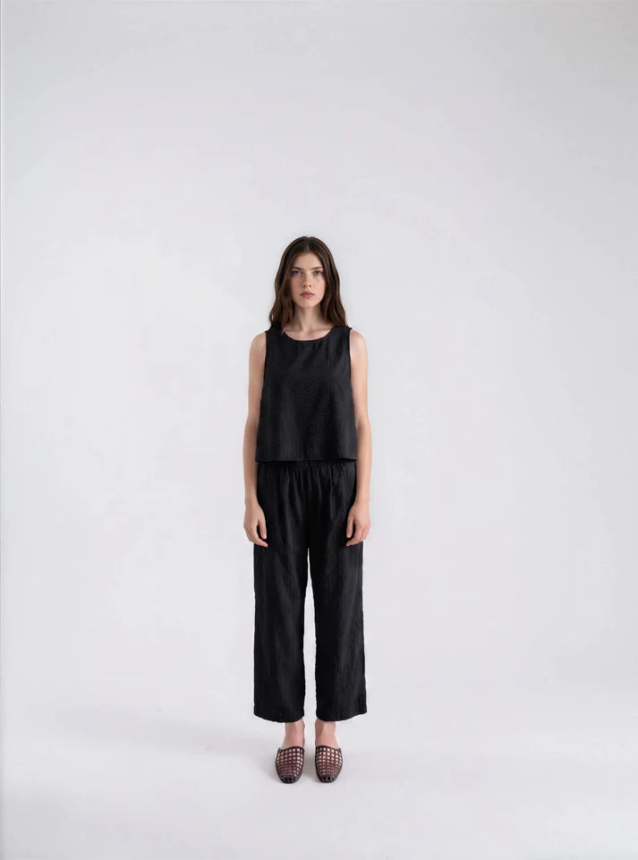 Seersucker Tank Top