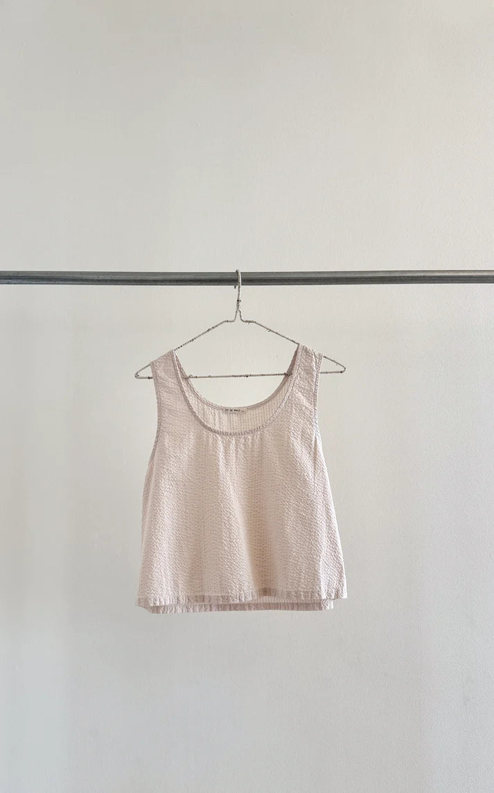 Seersucker Tank Top