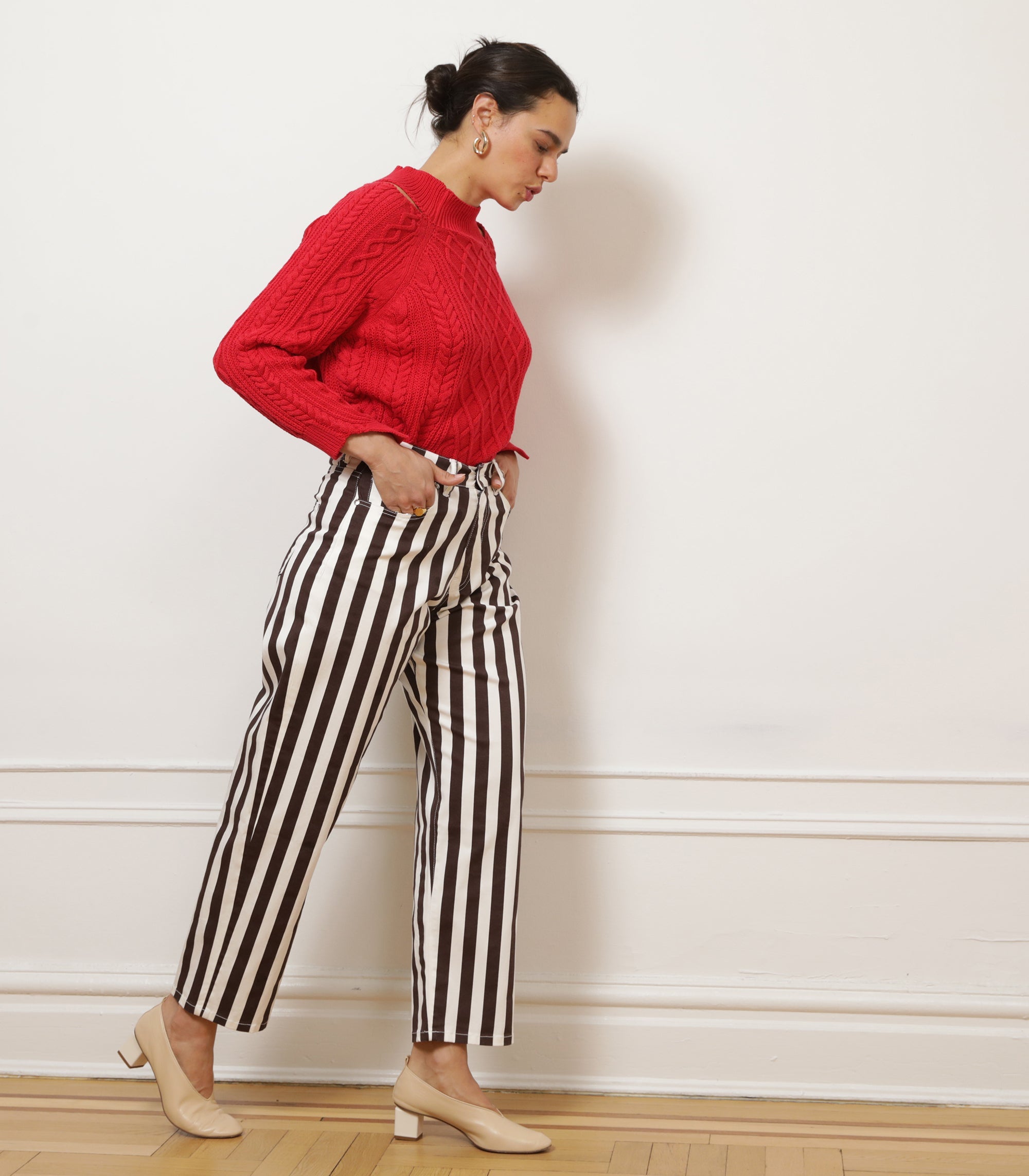 Amelia Barrel Trouser