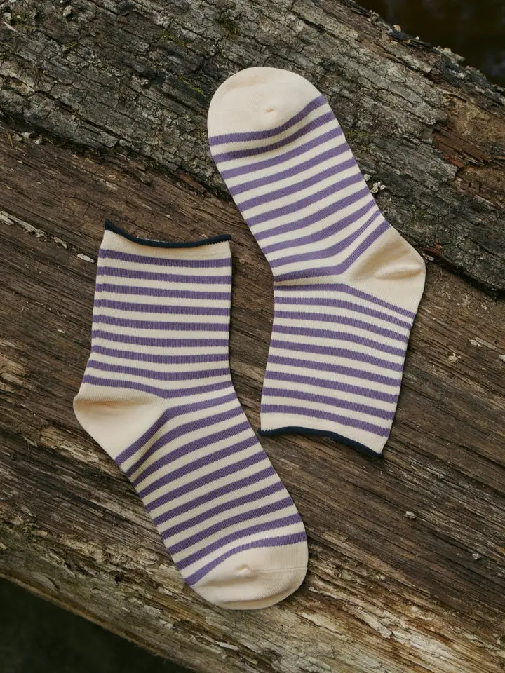Stripe Roll Sock