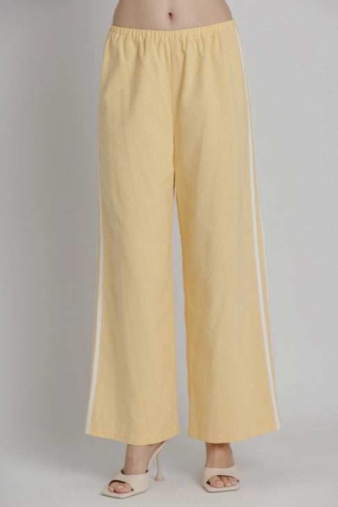 Linen Track Pant
