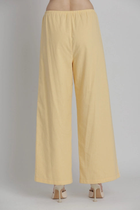 Linen Track Pant