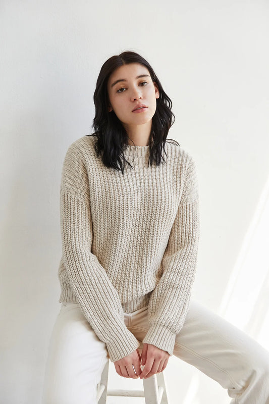 Chunky Pull-On Sweater