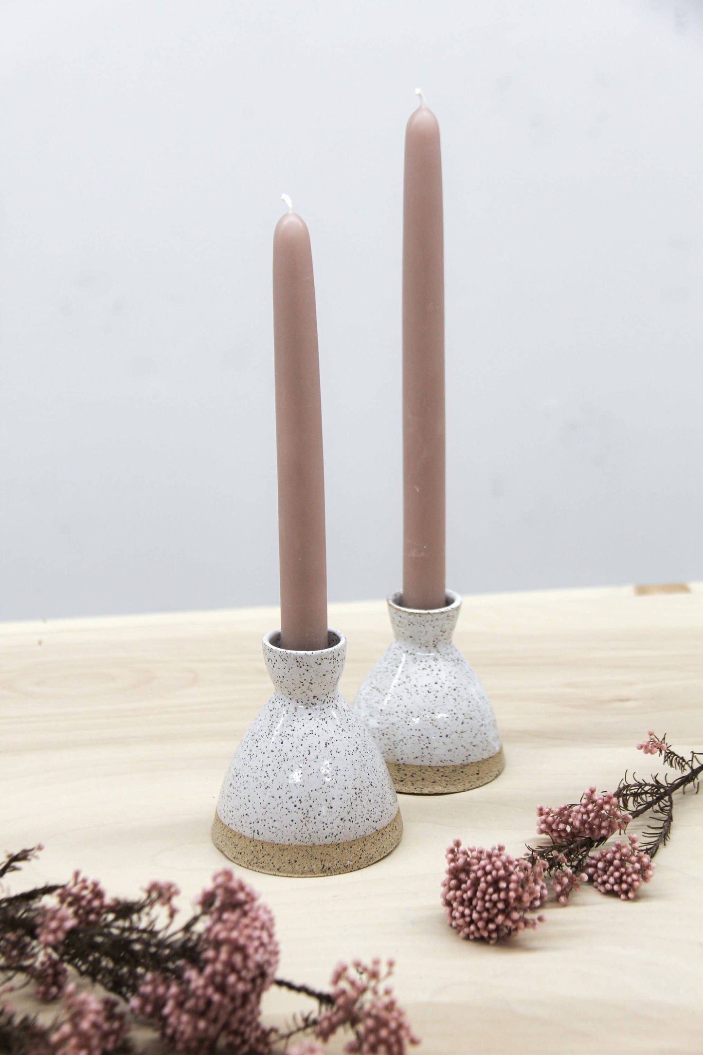 Ceramic Candle Taper Holder