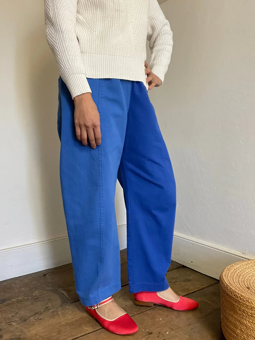 Janus Pant - blue colorblock